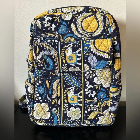 Vera Bradley Elephant Paisley Backpack vera bradley paisley elephant - TikTok Shop main image 2